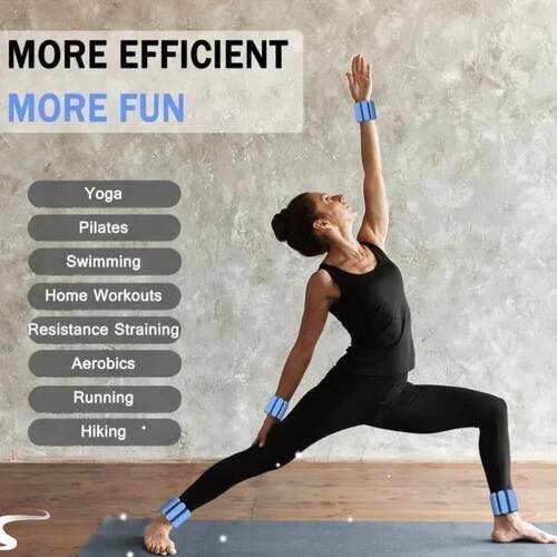 Wrist & Ankle Weights for Women n Arm & Leg Weights Wearab