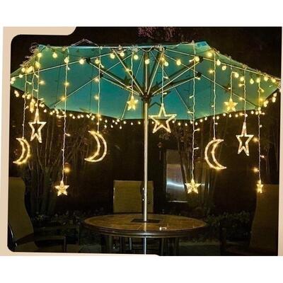 christmas decoration tree LED solar lights star lights 彩灯