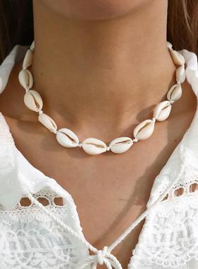 Moon Fashion Bridesmaid Ladies Necklace Women Beads Star