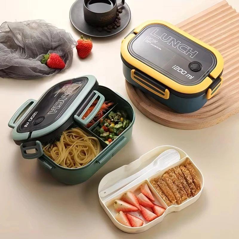 Double Layered Lunch Box Food Container For Kids Portable Co
