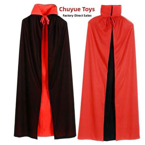Halloween cosplay cape Standing collar Death Cape Pirate披风