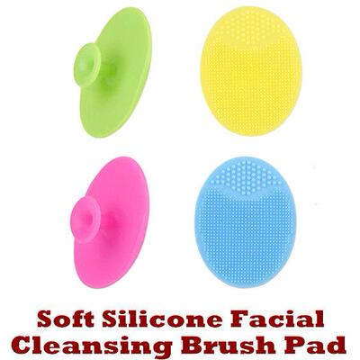 Face Scrubber Silicone Facial Cleansing Brush Pad Scrub