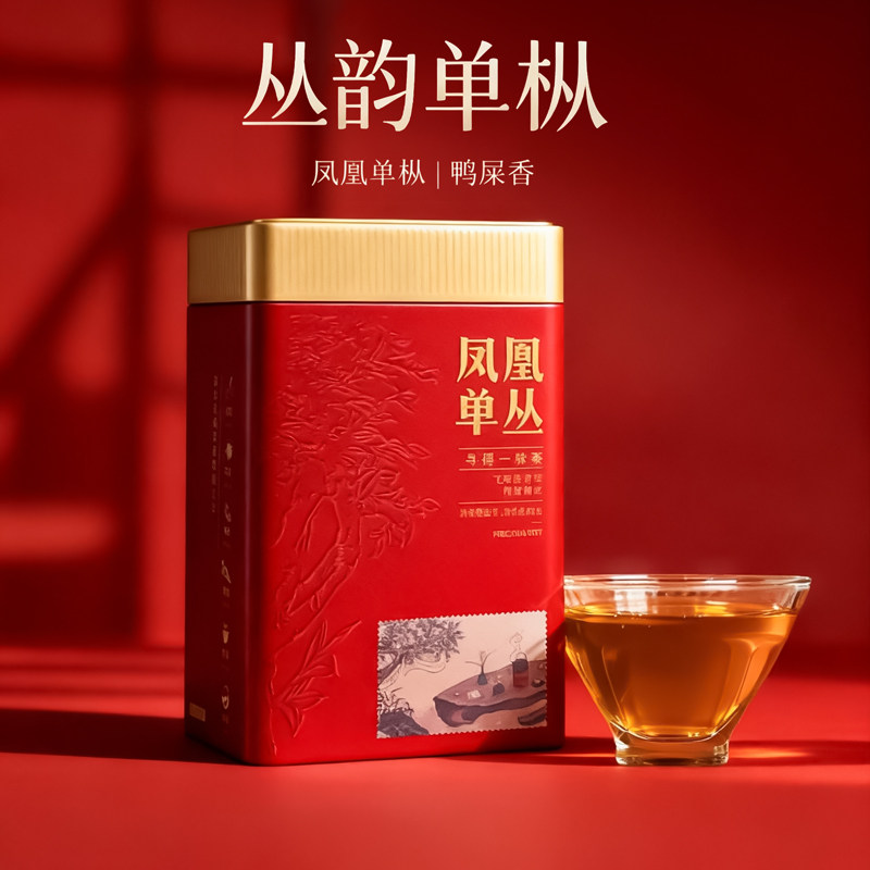 雾鼎茗潮州特产凤凰单丛茶炭焙鸭屎香口粮茶