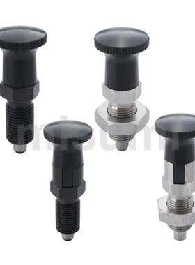 旋钮柱塞 细牙/粗牙 弹簧分割锁 PXYA PXYK10 12 16平替