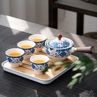 家用茶壶 旅行茶具懒人泡茶神器快客杯逍遥壶便携功夫茶具茶杯套装