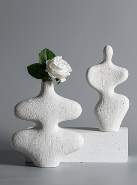 陶瓷工艺品客厅轻奢装饰花瓶摆件