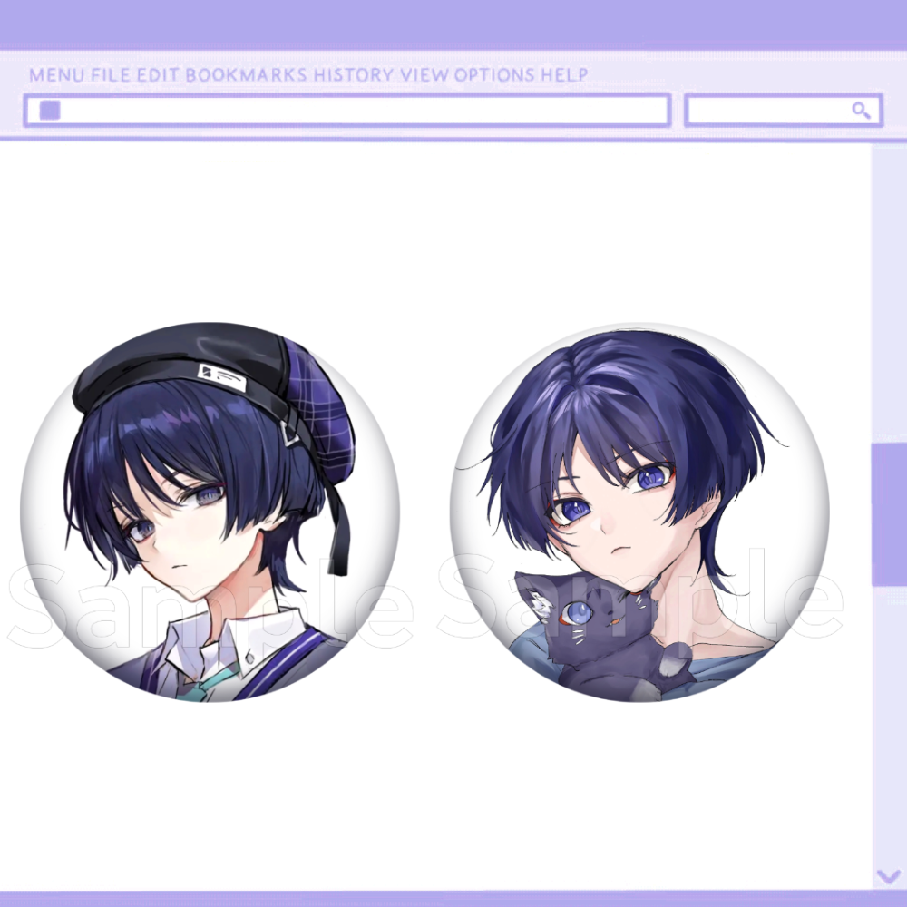 原神散兵流浪者吧唧徽章帅气可爱少年胸针胸章游戏周边谷子挂饰