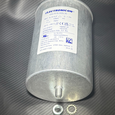 E62.E16-333L30 薄膜电容器 760vac3x33.4uf electronicon 尹凯基