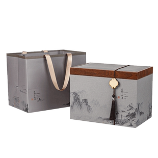 散茶包装盒茶叶包装盒空礼盒半斤一斤装通用散茶桶福鼎白茶普洱茶