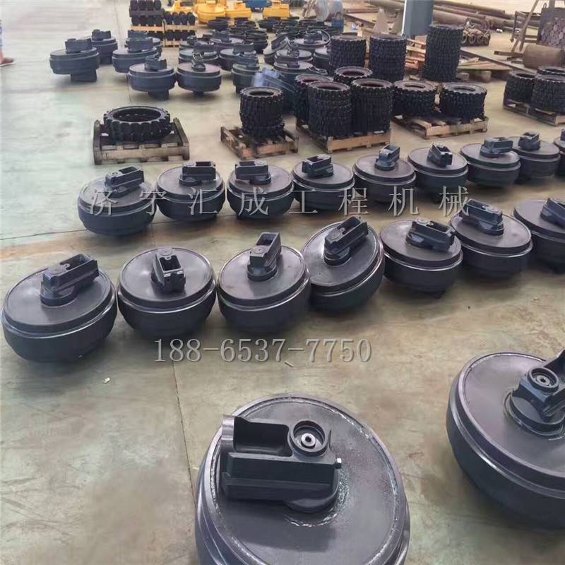 336d引导轮 挖掘机底盘厂家 336勾机履带导向轮 336挖掘机底盘件