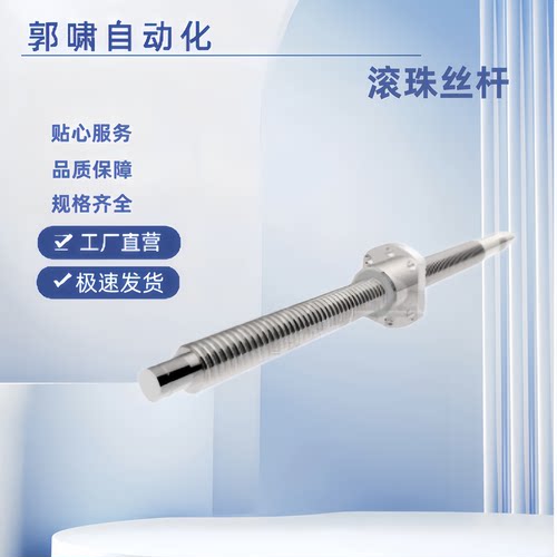 滚珠研磨丝杆LCS08-20 -5 10 20 20A-L -F -P非标定制模组不锈钢