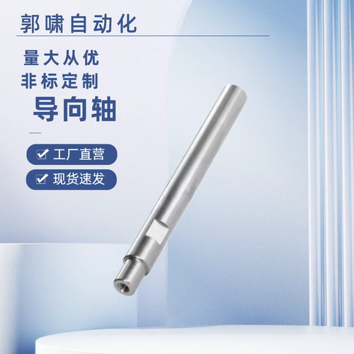 一端台阶内螺纹型 导向轴SHC01 02 06 31-D8 10 12 13-L20-E2-P6