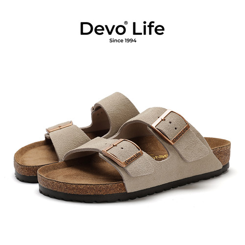 休闲软木拖鞋DevoLife