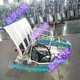 新款 水稻插秧机六行自行走水稻种植机山地丘陵水稻插秧机 乘坐式