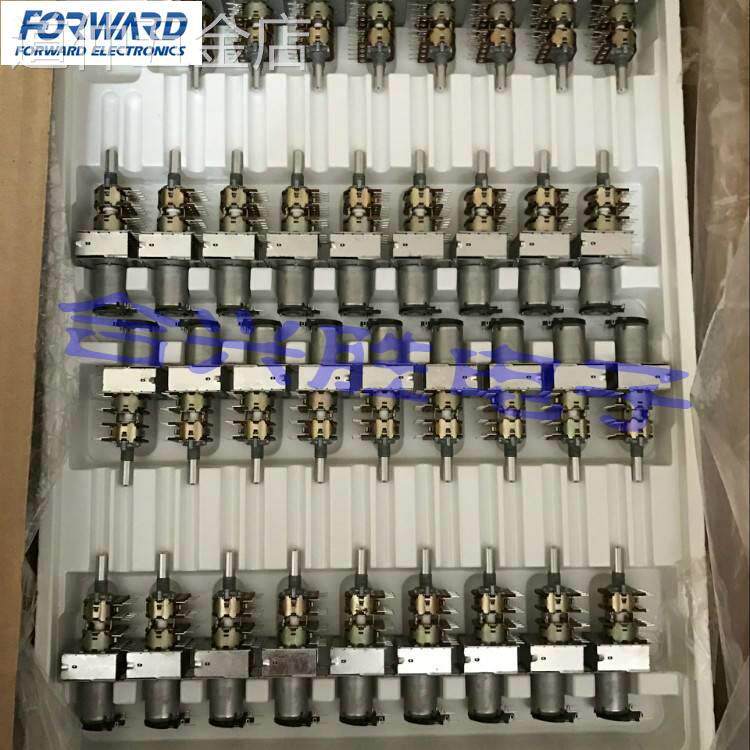台湾FD福华马达电位器4联B50K*4哈曼卡顿狮龙功放机电位器16脚