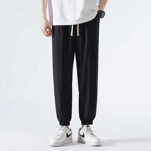 160cm矮个子男装搭配aj鞋的裤子155小个子男生穿搭165冰丝短腿裤