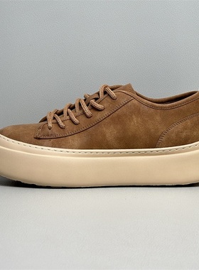 青年夏季新款薄款透气增高时尚休闲鞋男潮牌超轻发泡厚底休闲板鞋