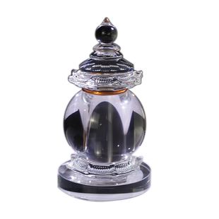 白水晶舍利塔装藏供养舍利子甘露丸藏红花佛前桌面佛堂供养摆件