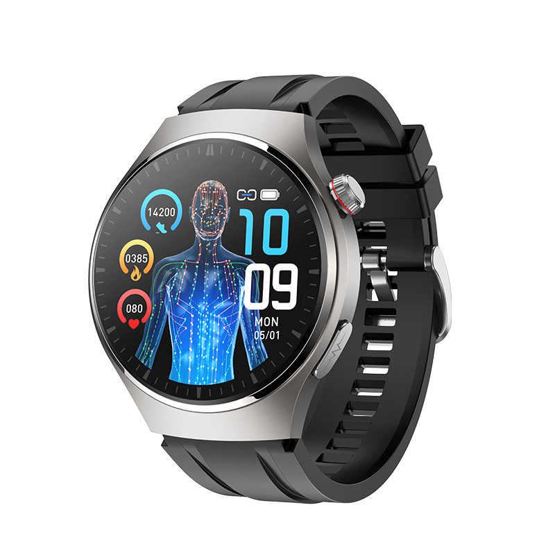 华强北智能手表MT200蓝牙通话计步血压心率体温ECG心电运动手表