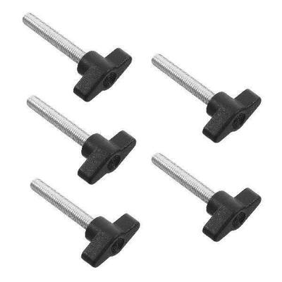 5 Pcs Plastic Hand Screws Knob Handle Flip Thumb