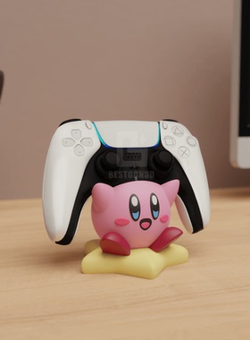 星之卡比游戏手柄支架switch摆件PS5 Xbox手柄支架摆件