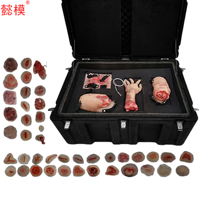 懿模 9907Y 伤情呈现模拟器材(升级版) 可以进行伤情评估技术;清创技术;专科救治技术等训练。
