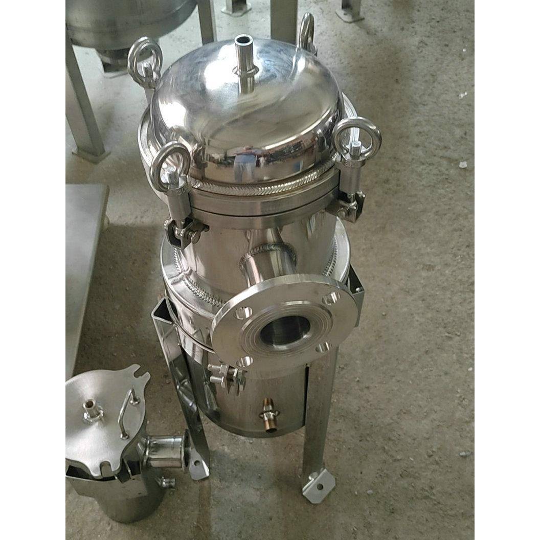 BT1P-0.25M2-DN50保温夹套袋式过滤器不锈钢多袋过滤器袋式过滤器