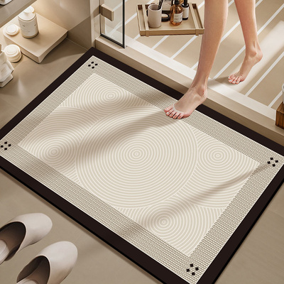 德国新款卫生间浴室防滑吸水地垫