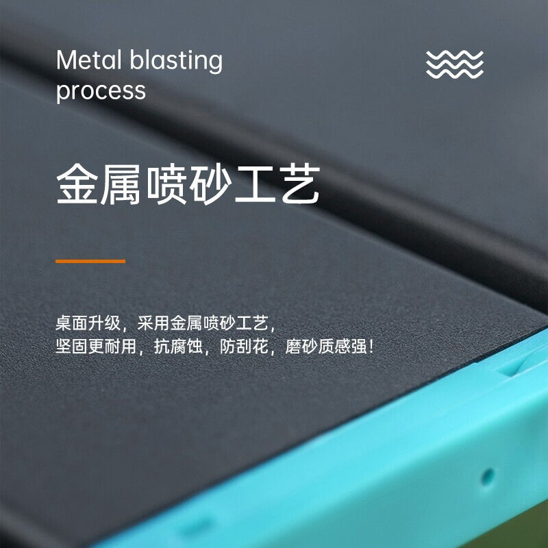 虎阁户外折叠桌小型便携式登山露营桌海边烧烤野营桌轻便铝合金桌