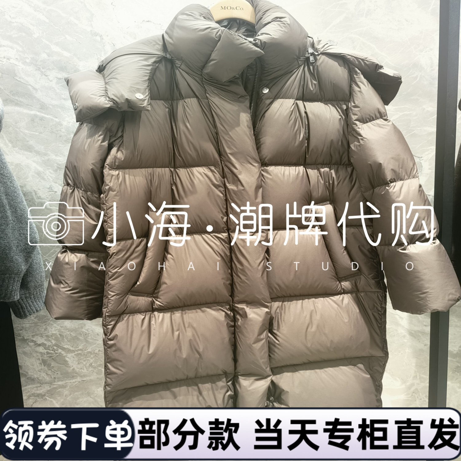 可议价 商场同款专柜同款2025年秋冬 11B 羽绒服MBE4EIN024 3699