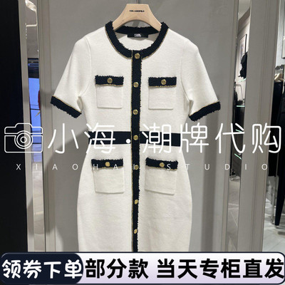 可议价KARL LAGERFELD卡尔拉格斐2025春装连衣裙M21L1325100 2990