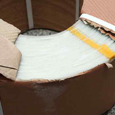 极速新品厂促热熔机用透明t打包带手工pp塑料纯料快递捆扎带打包