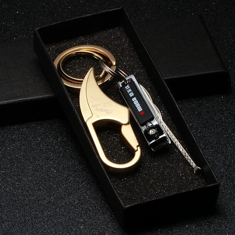 极速Keychain muen's bouttique creativeh Keyman loop z nail c