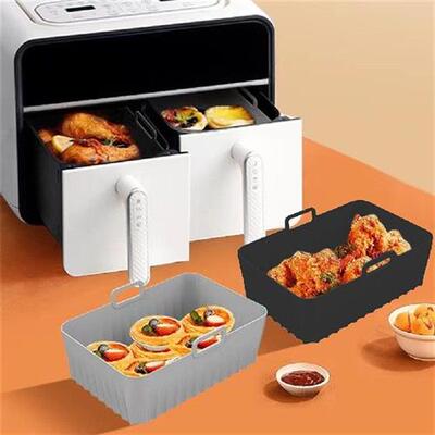 极速Silicone Air Fryer Plate HeatinsulationO Reusable Air Fr