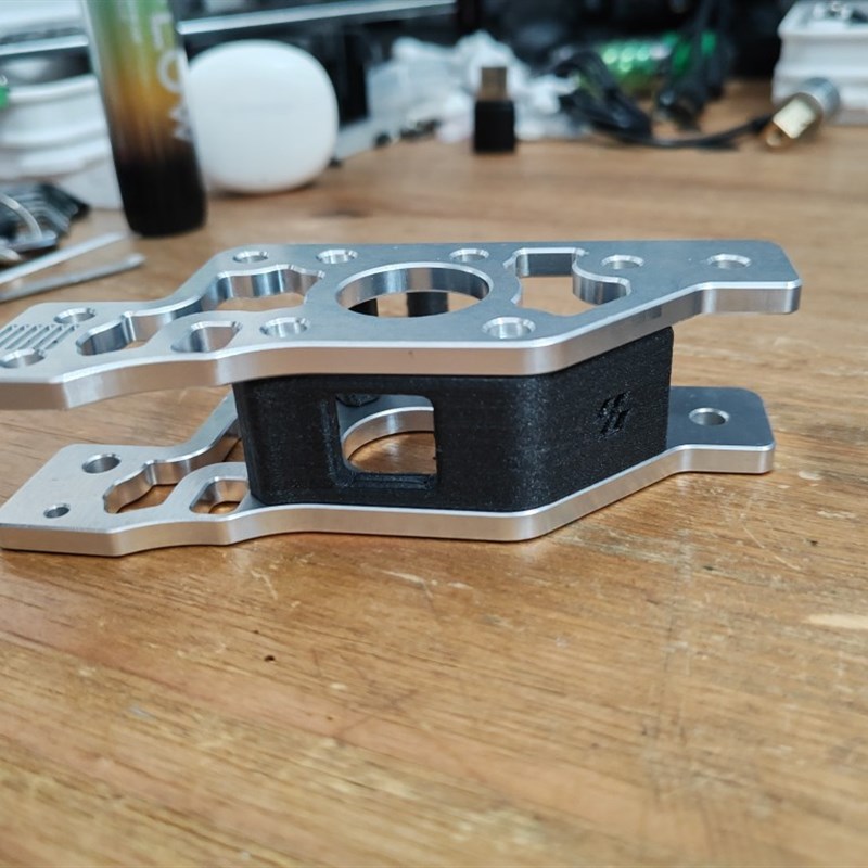 极速voron 2.4镂空钣金电机座轻量化P电机座cnc金属件