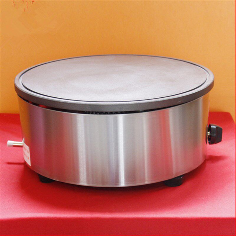 极速商用圆形燃气班戟炉 五谷杂粮煎饼果子小吃S店可丽饼机器煎饼