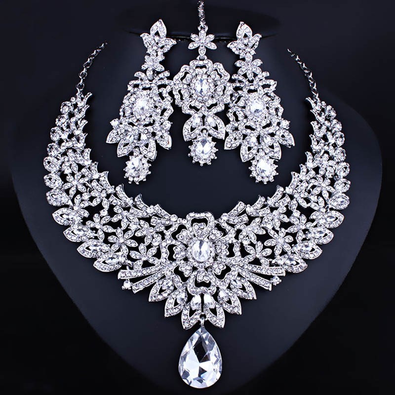 极速HB75 Dubai Jewelry Set Earring for Women PBridal Accesso