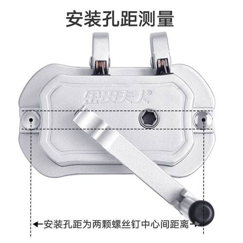 极速金贵b夫人手摇器升降晾衣架通用配件单双杆升降器阳台晒衣架