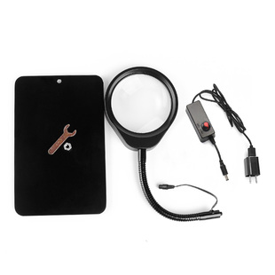 极速台式放大镜电子维修专用x带灯工作台灯焊台焊接桌面修表手机