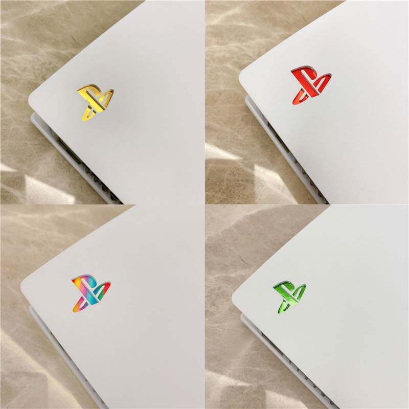 极速PS5 logol贴纸彩贴PS5个性DIY贴纸主机贴纸侧边贴条防刮花电