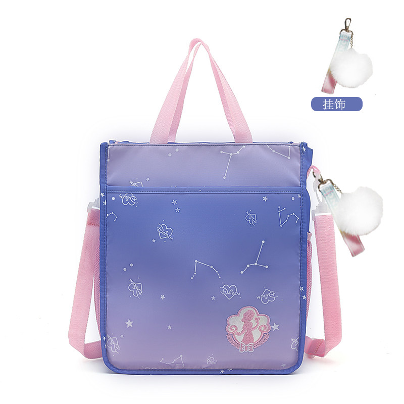 极速儿童小学生补习袋中小学生补课E包补习袋可爱公主包手拎包斜