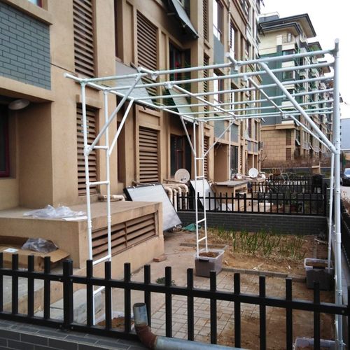 极速葡萄架子花h园爬藤植物户外园艺包塑钢管庭院支架拱形攀爬蔬