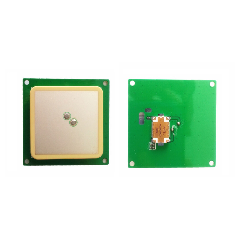 新品RFID陶瓷天线uhf超高频远距离陶瓷天线美频欧频X高性能双馈点图片