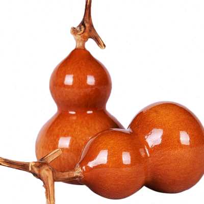 极速包浆天然老h葫芦精品手捻小葫芦把玩做旧紫皮文玩摆件手把件