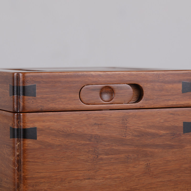 极速新款精品重竹紫砂茶壶包装礼品盒主人单杯茶碗V收藏正方形内