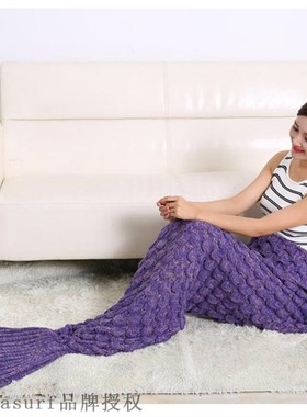 极速Summer  conditioning blanket Mermaid blanket fiXsh scale