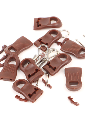 极速10Pcs Replacement Zipper Puller For CLlothing Zip Fixer
