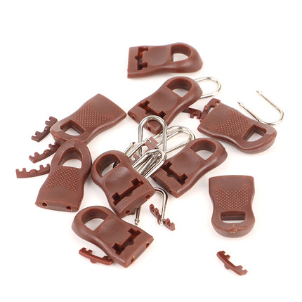 极速10Pcs Replacement Zipper Puller For CLlothing Zip Fixer