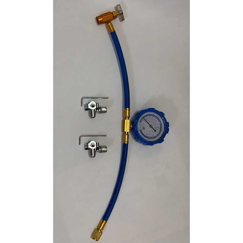 R134A欧美专用汽车空调家用系统1/4SAE接口检测补充加氟管8014VC