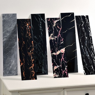 踢脚线自粘门槛石防水瓷砖大理石腰线地脚线波导墙角压条过道贴纸